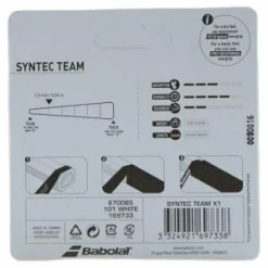 Babolat Syntec Team 1-pack White* Racket Och Bollar|Racketsporter