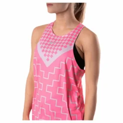 Nike Tank Runway Geo Pink* Linnen|Löpning