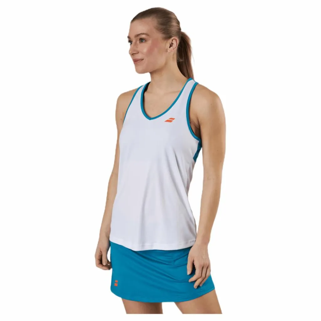 Babolat Tank Top Play Blue/White* Racketsporter|Linnen