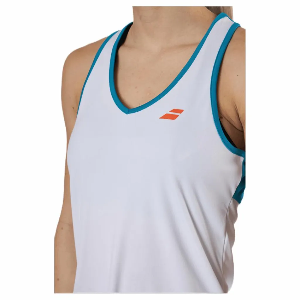 Babolat Tank Top Play Blue/White* Racketsporter|Linnen