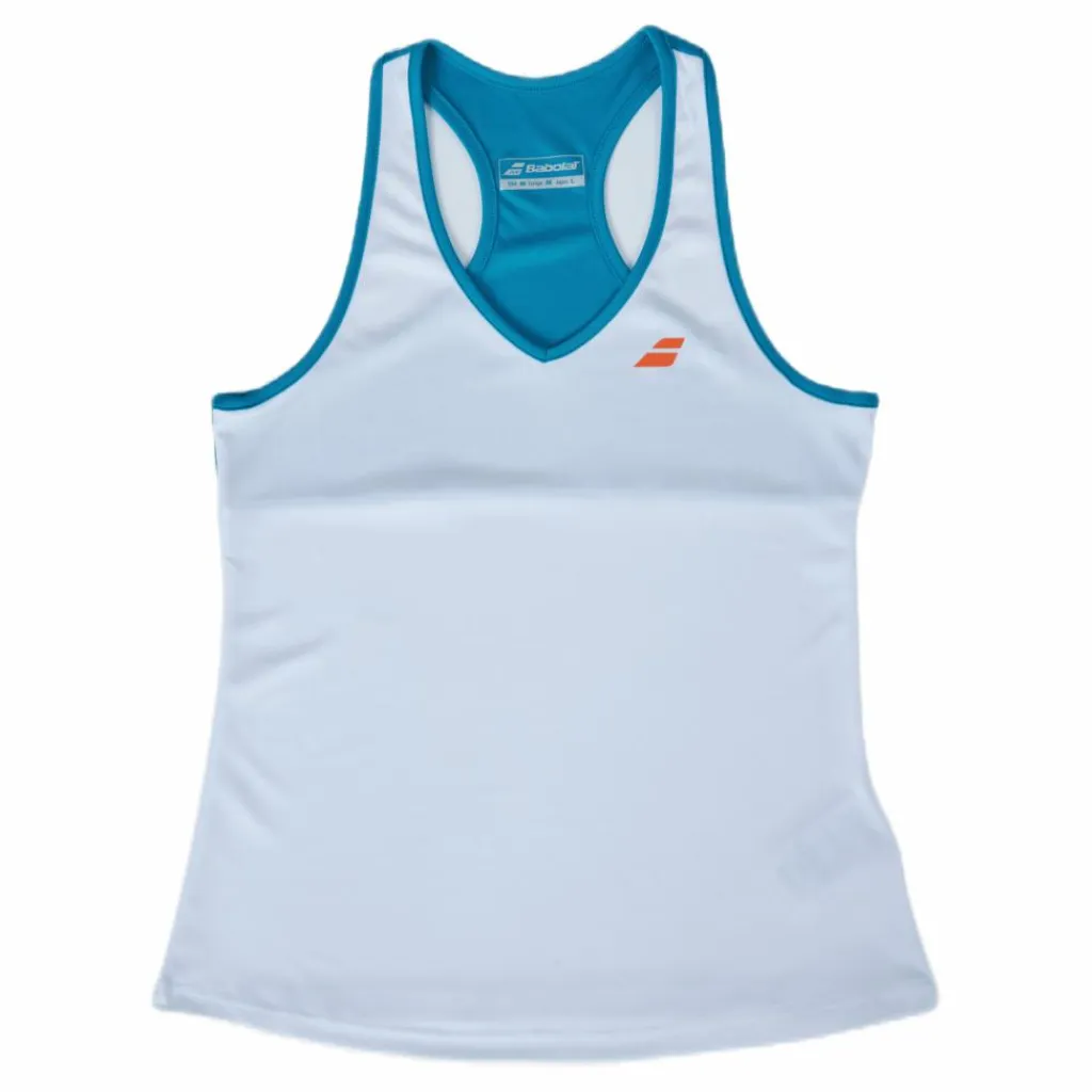 Babolat Tank Top Play Blue/White* Racketsporter|Linnen