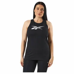 Reebok TE Graphic Vector Tank Black* Träning|Linnen