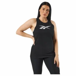 Reebok TE Graphic Vector Tank Black* Träning|Linnen