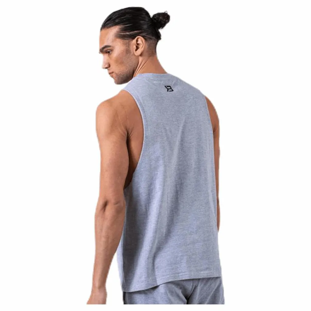 Better Bodies Team BB Tank Grey* Linnen|Träning