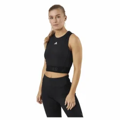 adidas Techfit Crop Black / White* T-Shirts|Träning