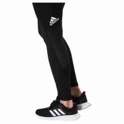 adidas Techfit Long Branded Elastic Tight Black / White* Träning|Tights