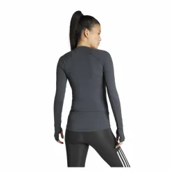 adidas Techfit Long-Sleeve Top Training Long-Sleeve Top Black* Tröjor|Träning