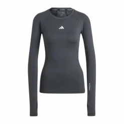 adidas Techfit Long-Sleeve Top Training Long-Sleeve Top Black* Tröjor|Träning