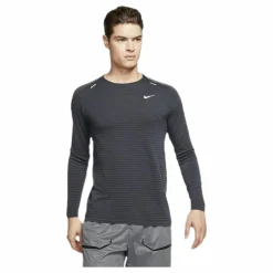 Nike Techknit Ultra LS Black* Tröjor|Löpning