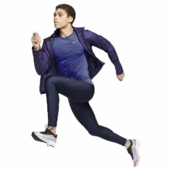 Nike TechKnit Ultra SS Blue/Silver* T-Shirts|Löpning