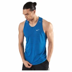 Nike Techknit Ultra Tank Blue* Linnen|Löpning