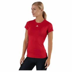 adidas Tennis Tennis Match Tee Aeroready Red* Racketsporter