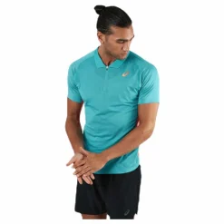 ASICS Tennis Polo Shirt Blue* Racketsporter