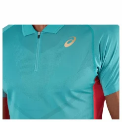 ASICS Tennis Polo Shirt Blue* Racketsporter