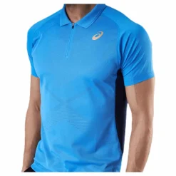 ASICS Tennis Polo Shirt Blue* Racketsporter