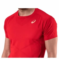 ASICS Tennis SS Tee Red* Racketsporter