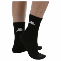 Kappa Tennis Trisper Socks 3pk White/Black* Racketsporter|Strumpor