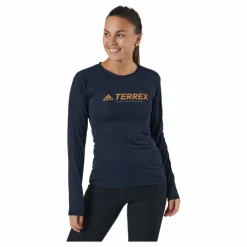 adidas Terrex Primeblue Trail Longsleeve Legend Ink* Löpning|Tröjor