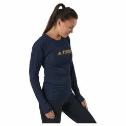 adidas Terrex Primeblue Trail Longsleeve Legend Ink* Löpning|Tröjor