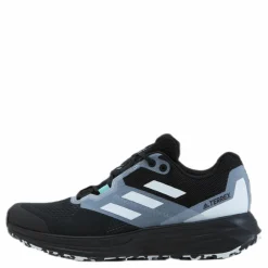 adidas Terrex Two Flow Trail Running Shoes Core Black / Crystal White / Clear Mint* Löparskor|Löpning
