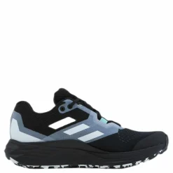 adidas Terrex Two Flow Trail Running Shoes Core Black / Crystal White / Clear Mint* Löparskor|Löpning