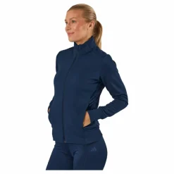 adidas Textured Full-Zip Jacket Collegiate Navy* Golf|Jackor