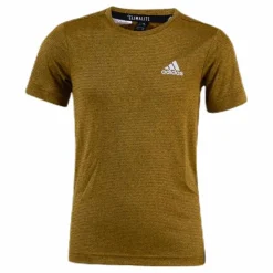 adidas Textured Tee Gold*Barn T-Shirts|Träning