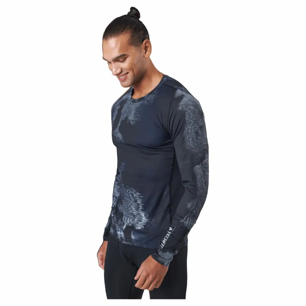 adidas Tf Hi Ls Tee Multco/black* Tröjor|Träning