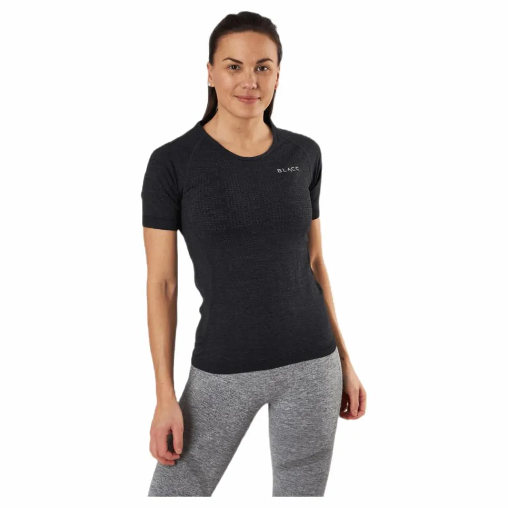 BLACC Thea Seamless Tee Black* Löpning|T-Shirts