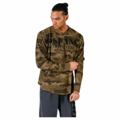 GASP Thermal gym sweater Patterned/Green* Tröjor|Träning