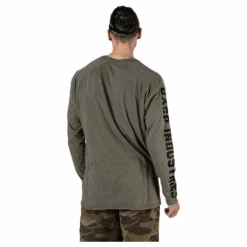 GASP Throwback LS Tee Green* Tröjor|Träning