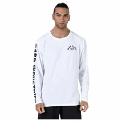 GASP Throwback LS Tee White* Tröjor|Träning