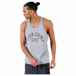 GASP Throwback tank Grey* Linnen|Träning