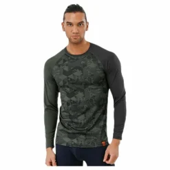 Bula Tikitech Crew Black/Green* Alpint|Tröjor