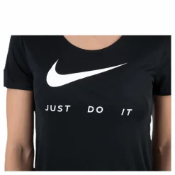 Nike Top SS Swoosh Run White/Black* Löpning|T-Shirts