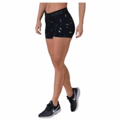 Nike Toss Print 3in Short Black* Tights|Träning