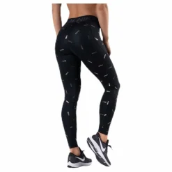 Nike Toss Print Tight Black* Tights|Träning