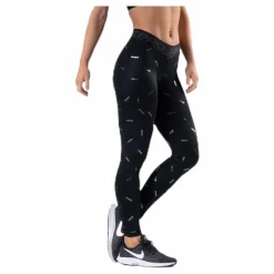 Nike Toss Print Tight Black* Tights|Träning