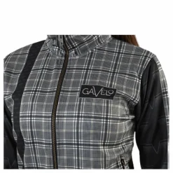Gavelo Track Jacket GLNCHCK 3 Black/Beige* Jackor|Träning