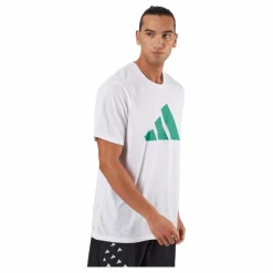 adidas Train Essentials Feelready Logo Training T-Shirt White* Träning|T-Shirts