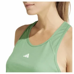 adidas Train Essentials Minimal Branding Racerback Tank Top Green* Träning|Linnen