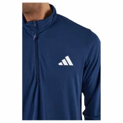 adidas Train Essentials Seasonal Training 1/4-Zip Long Sleeve Sweatshirt Dark Blue* Träning|Tröjor