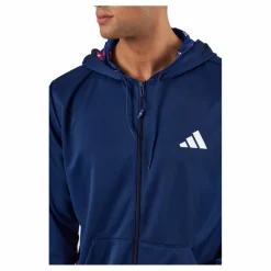 adidas Train Essentials Seasonal Training Full-Zip Jacket Dark Blue* Tröjor|Träning