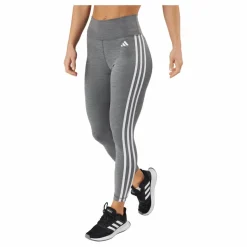 adidas Train Essentials 3-Stripes High-Waisted 7/8 Leggings Dark Grey Heather* Träning|Tights