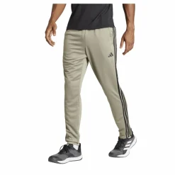 adidas Train Essentials 3-Stripes Training Joggers Silver Pebble / Black* Träning|Byxor