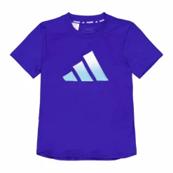 adidas Train Icons AEROREADY Logo T-Shirt Lucblu/White/Preblu*Barn T-Shirts|Träning