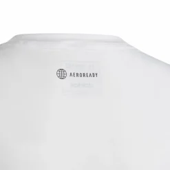 adidas Train Icons AEROREADY Logo T-Shirt White*Barn T-Shirts|Träning