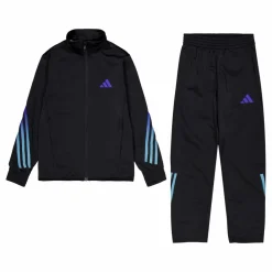 adidas Train Icons AEROREADY 3-Stripes Tracksuit Black*Barn Träning|Tracksuits