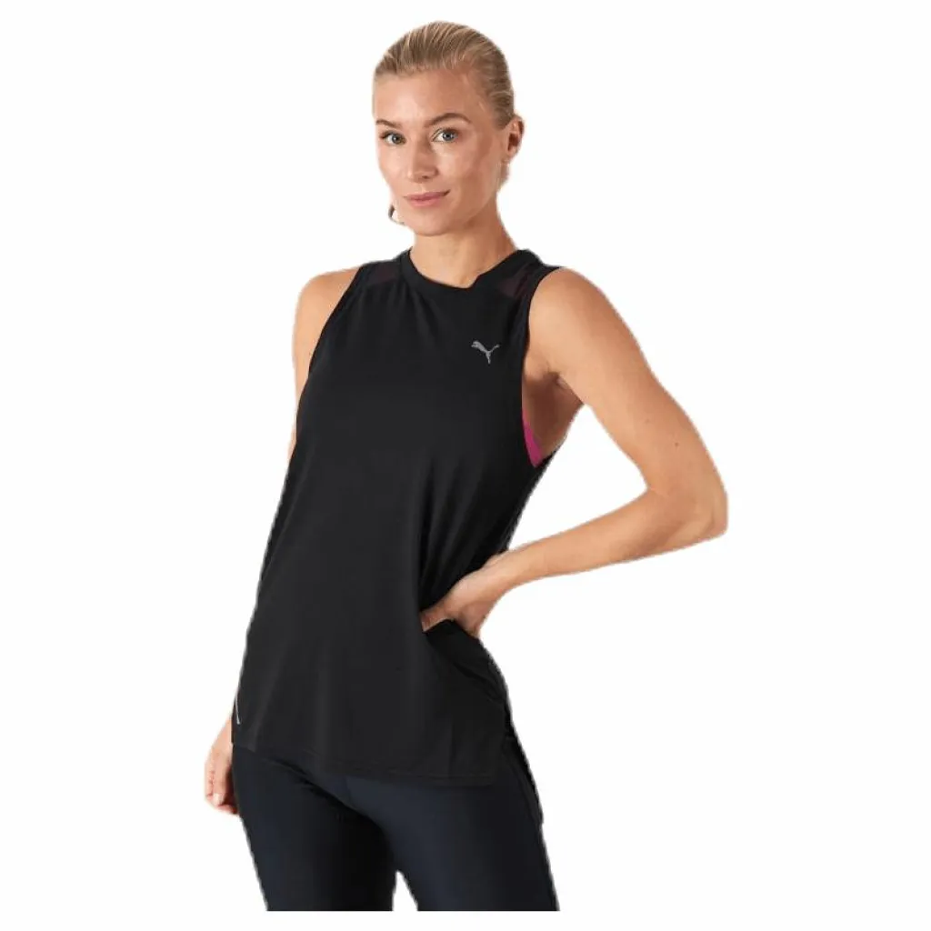 Puma Train Mesh Panel Tank Black* Linnen|Träning