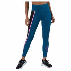 Puma Train Shine High Rise 7/8 Tight Blue* Tights|Träning